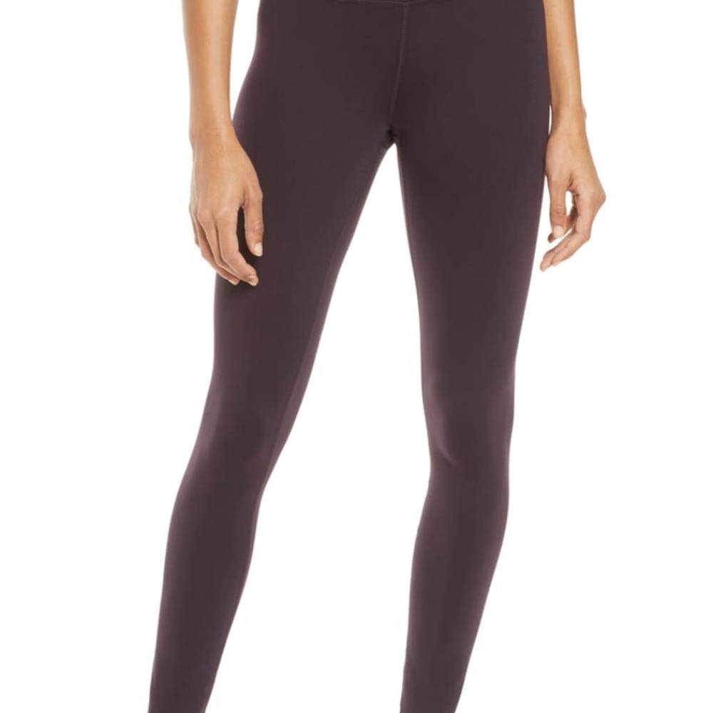 Zelle Purple High Waisted Leggings